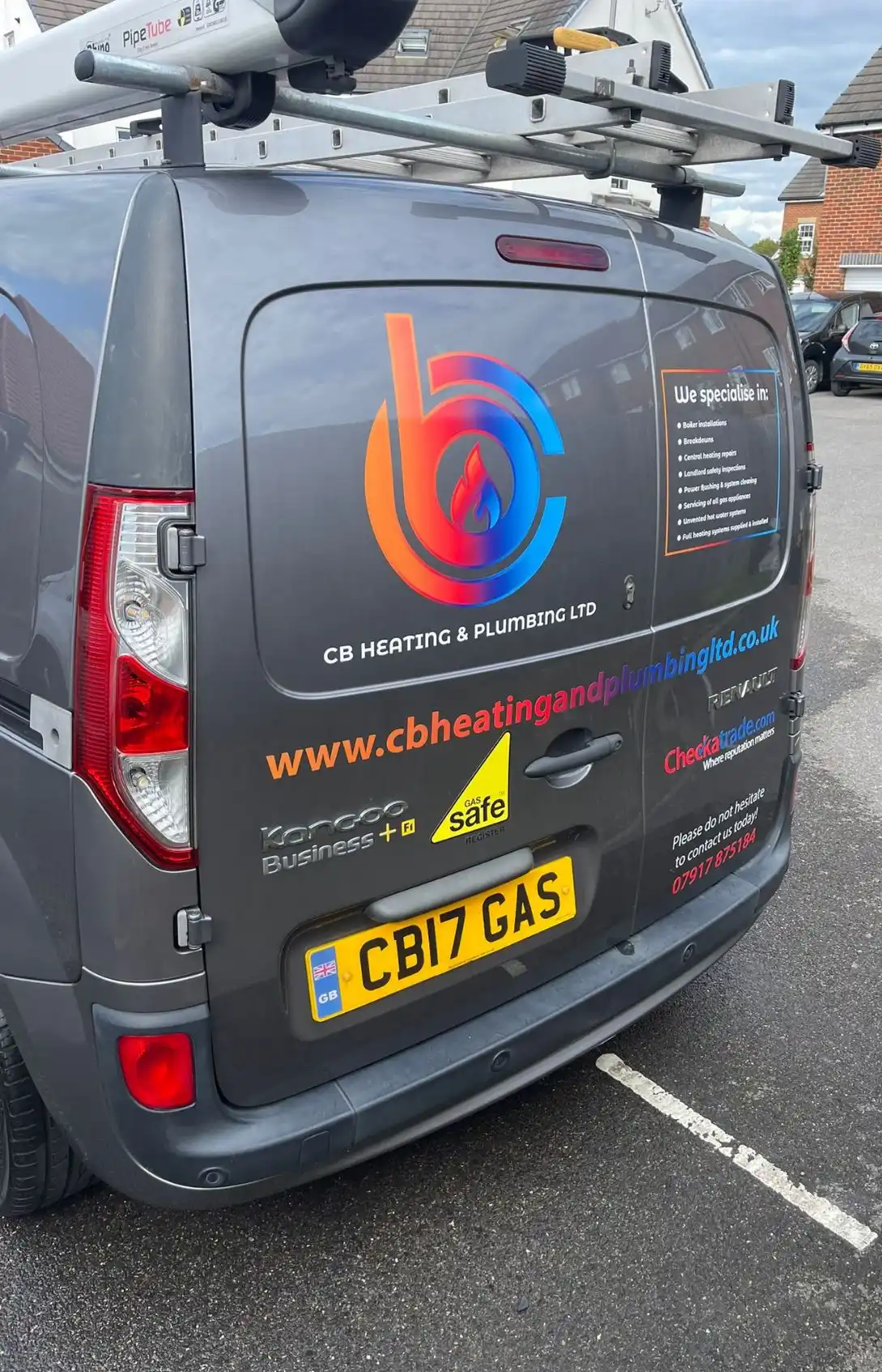CB Heating and Plumbing Contact Us